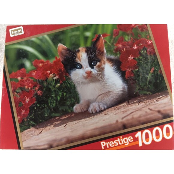 Fancy Face 1000 Piece Jigsaw Puzzle Prestige by Rose Art - Picture 1 of 3